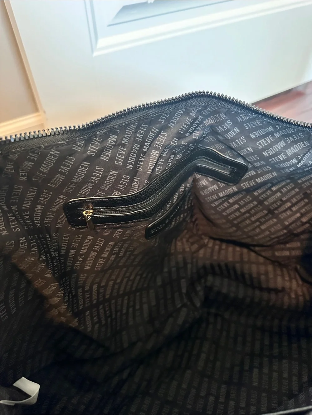 Like New! Black Steve Madden Tote/Duffel Bag